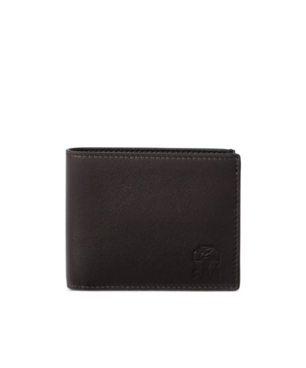 Brunello Cucinelli Logo-embossed Leather Wallet In Black