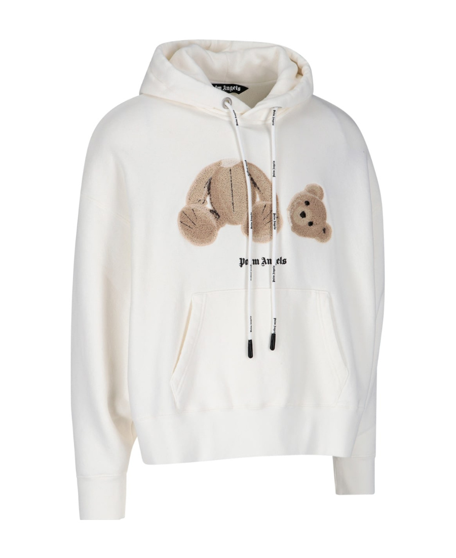 PALM ANGELS BEAR-PRINT HOODIE
