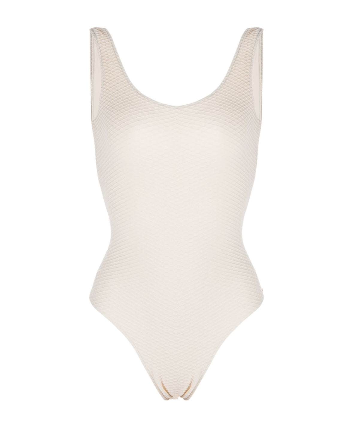 Anine Bing Jace One-piece Swimsuit In White