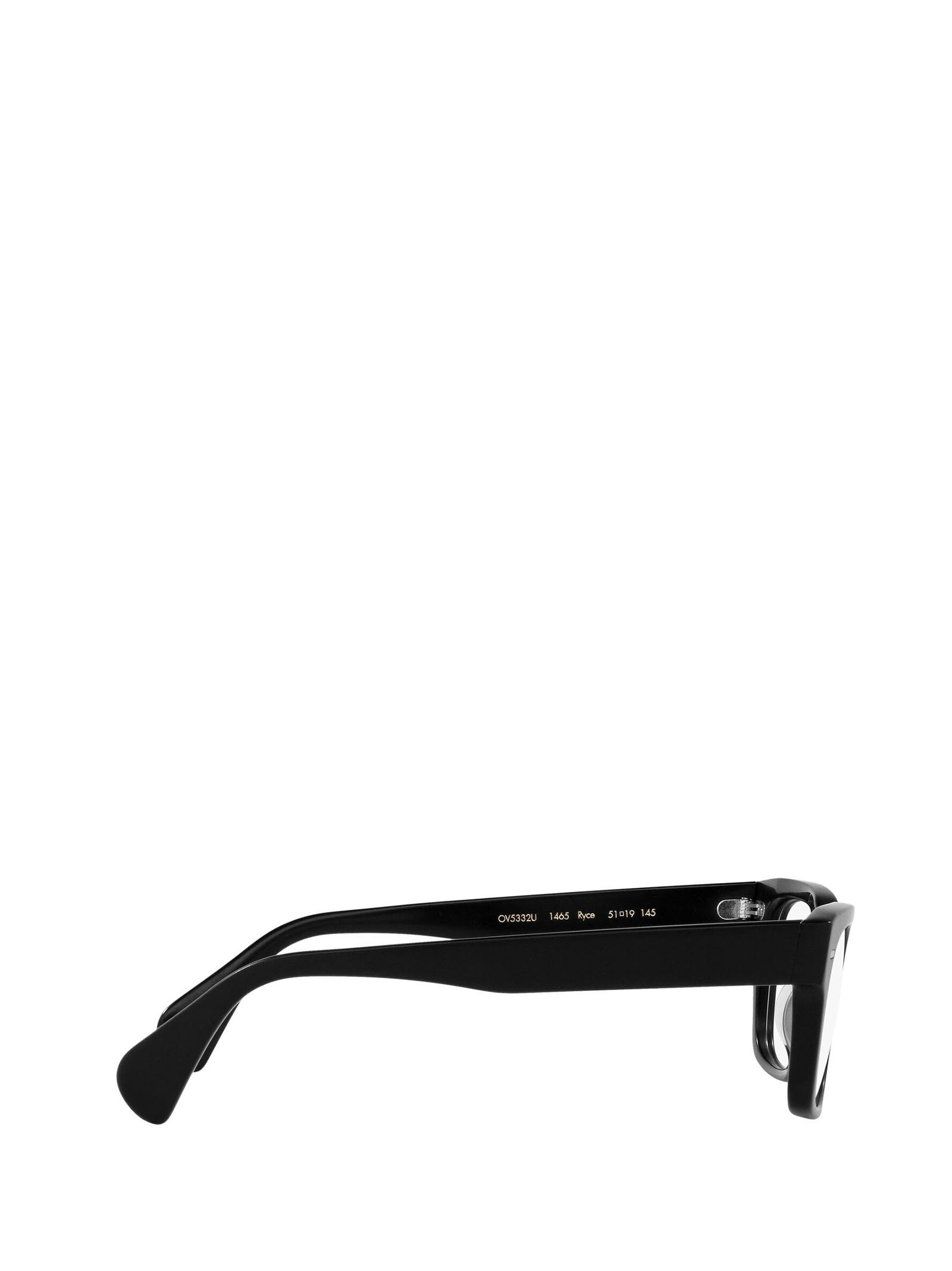 Oliver Peoples Ryce Square-frame Glasses In Black