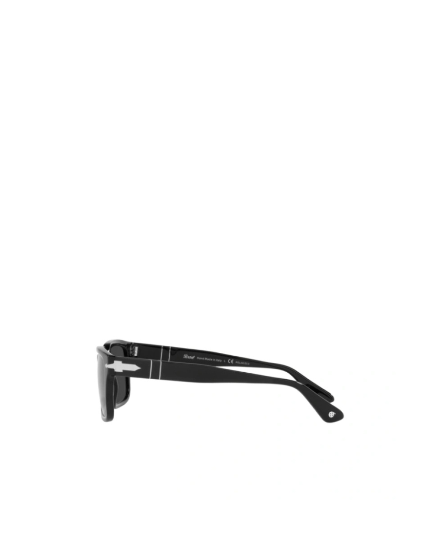 Persol Rectangle Frame Sunglasses In Black
