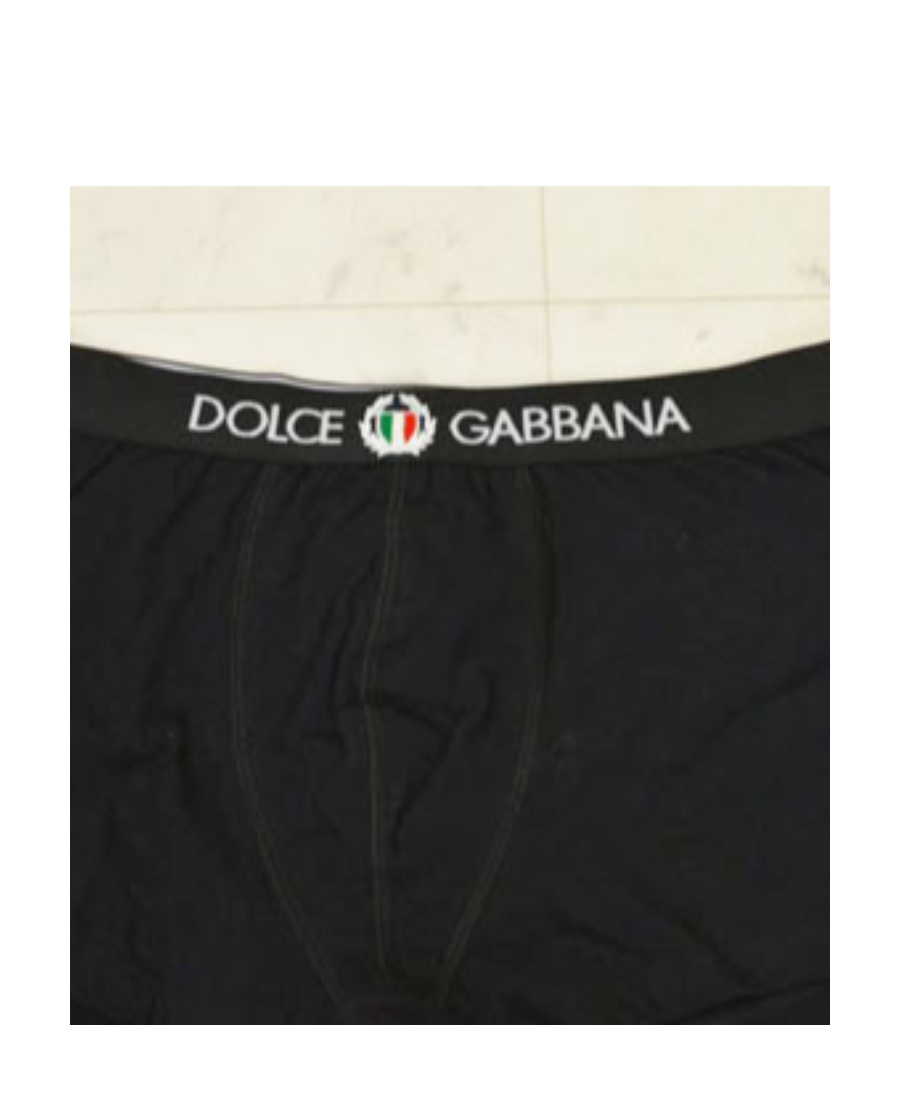 Dolce & Gabbana Logo-waist Cotton Boxers In Black