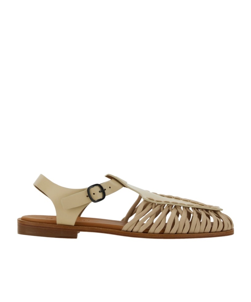 Hereu Wing Sandal In Gold