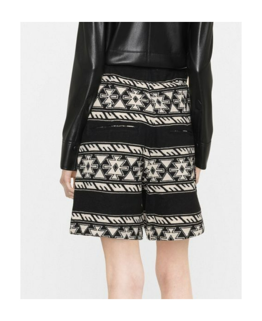 Isabel Marant Étoile Lace Up Shorts In Black