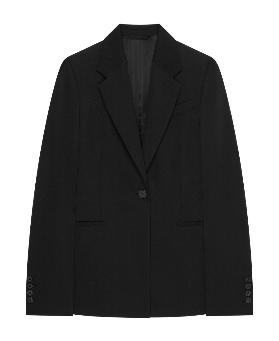 Givenchy Notched Lapels Single-breasted In White