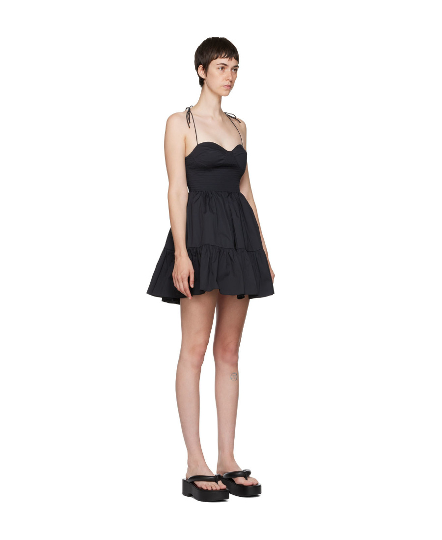 Staud Delilah Dress In Black