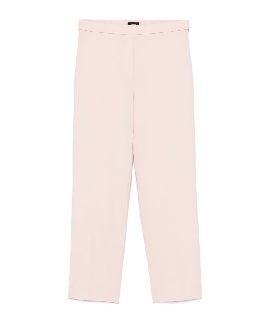 Theory Treeca Trousers In Pink