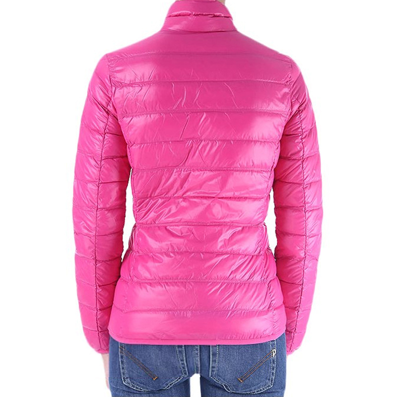 EA7 LOGO QUILTED DOWN JACKET 