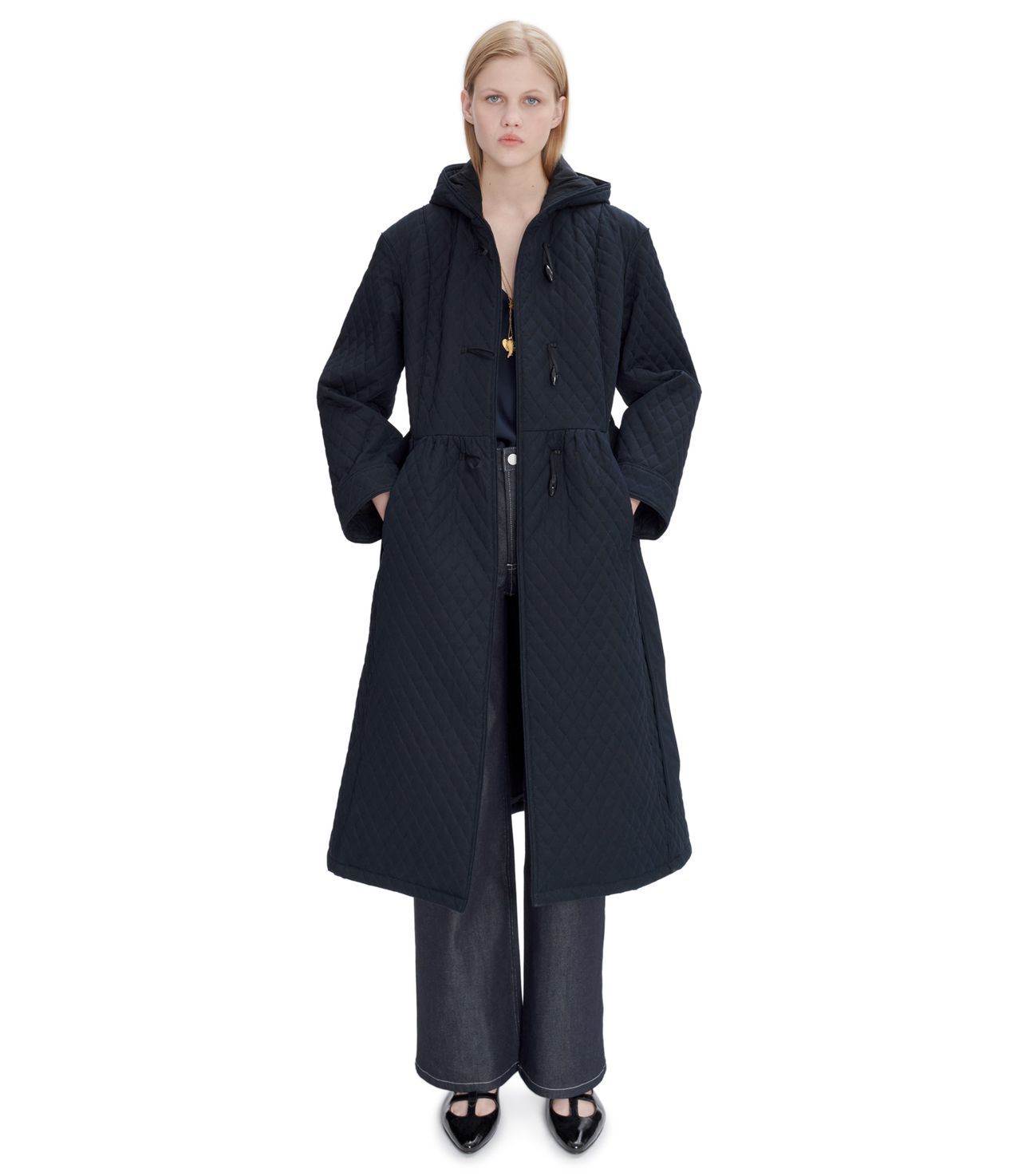 Apc Ella Coat In Black