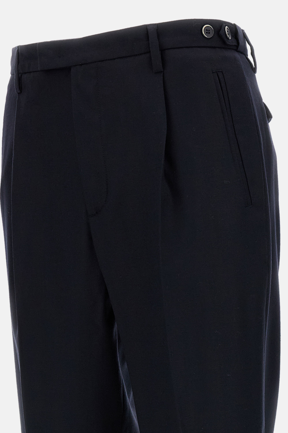 Barena Venezia Pantalone Masco Flan 99 Lana 1 Elastan Trousers Blue In Blue