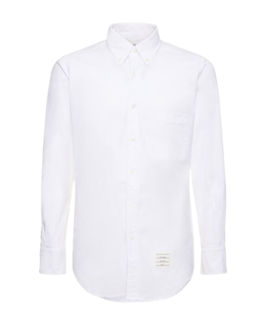 Thom Browne Classic Oxford Shirt In White
