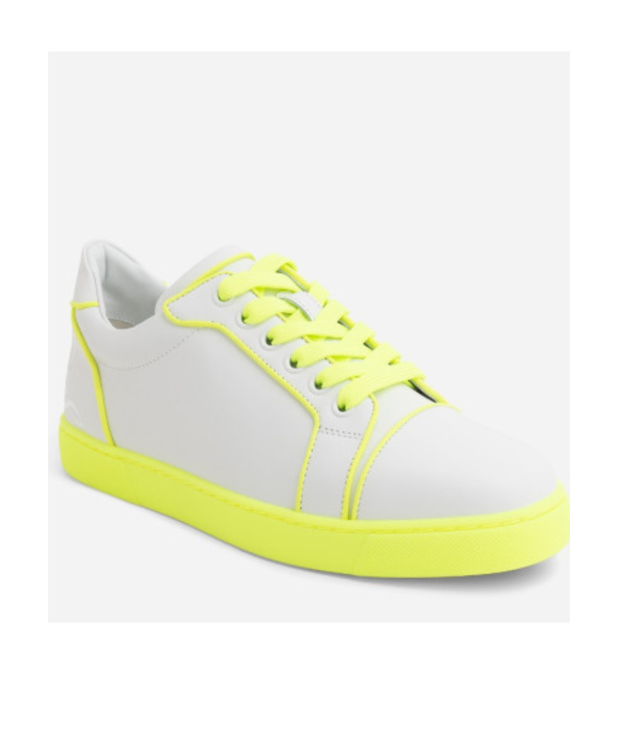 Christian Louboutin Tie Low-top Sneakers In White
