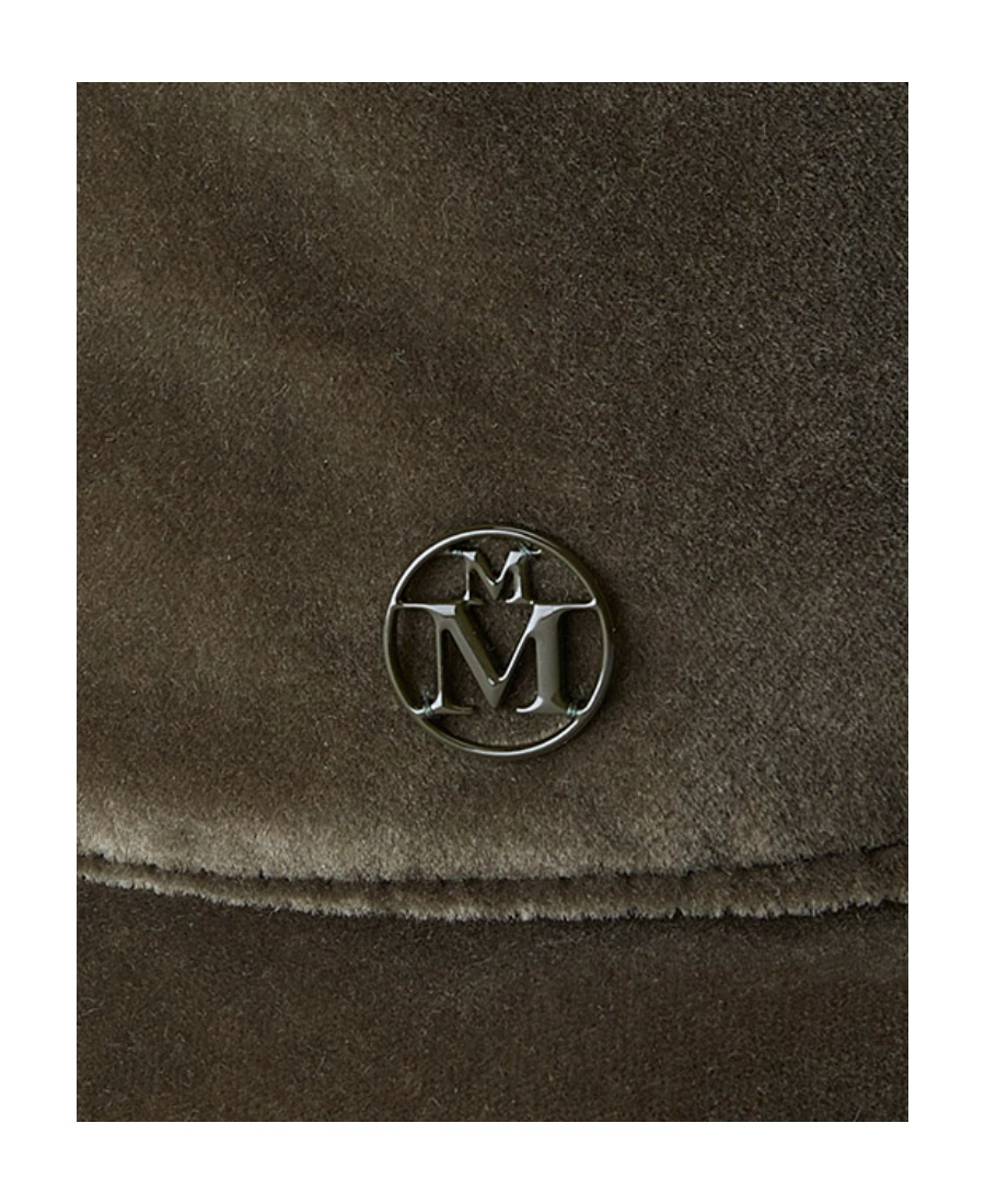 MAISON MICHEL VELVET BUCKET HAT 