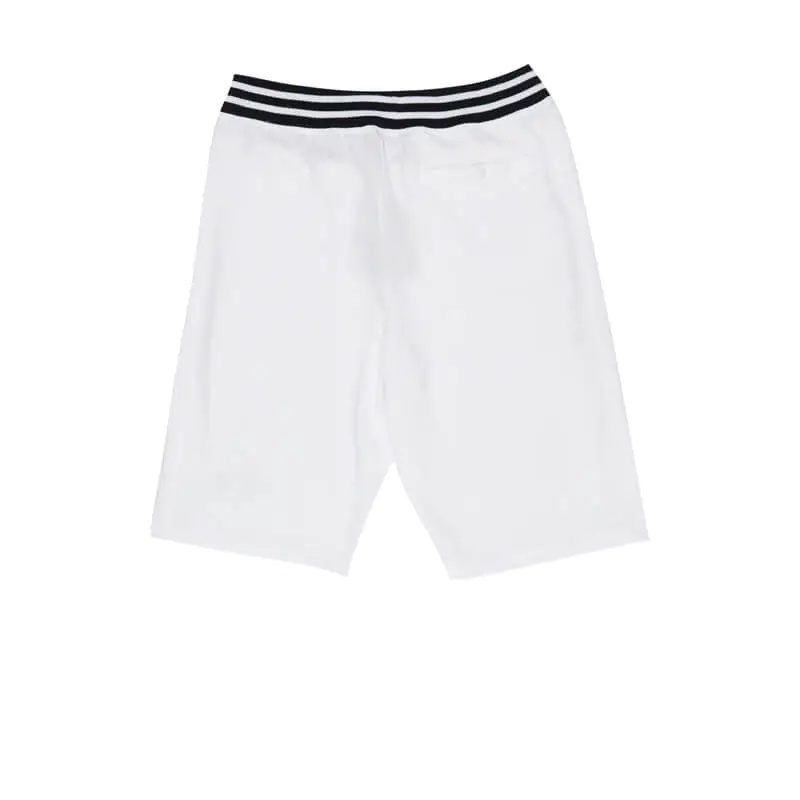 Shop Paul & Shark Logo Embroidered Shorts In White