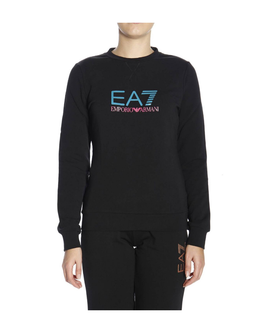 EMPORIO ARMANI ROUND-COLLAR SWEATSHIRT