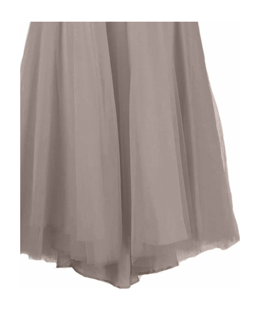 Marc Le Bihan Cascading Design Skirt In Gray