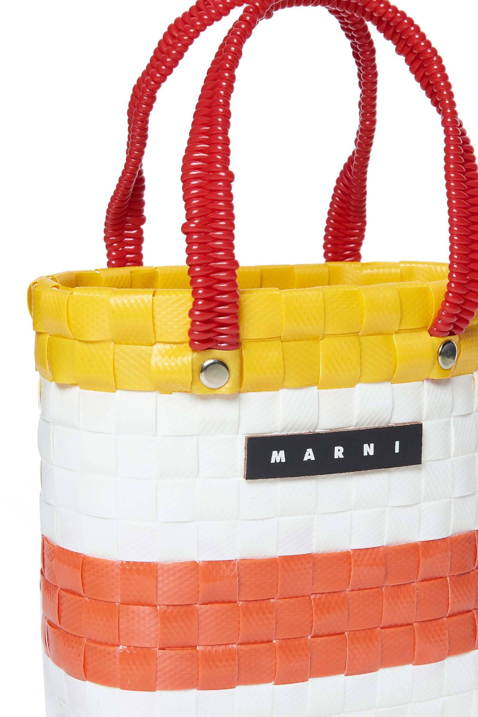Marni Sunday Morning Tote Handbag In White