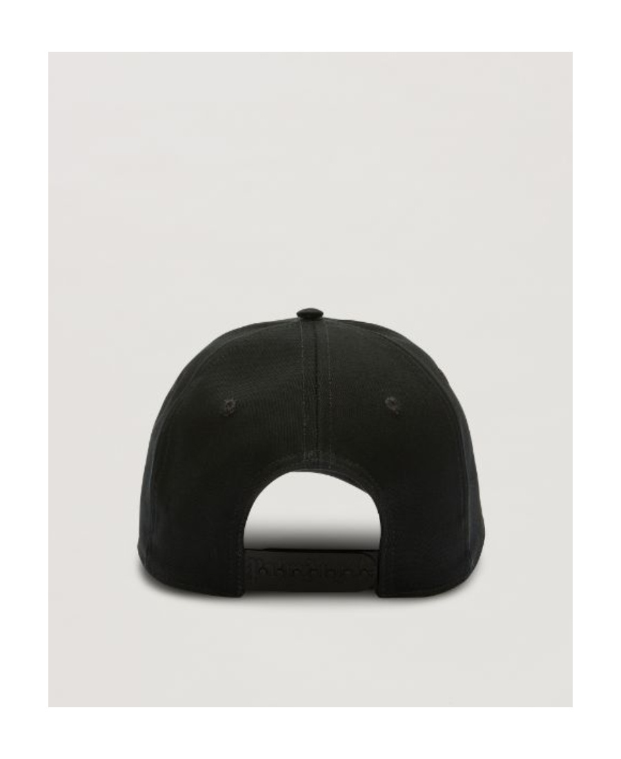 Shop Palm Angels Burning Monogram Baseball Cap In Black