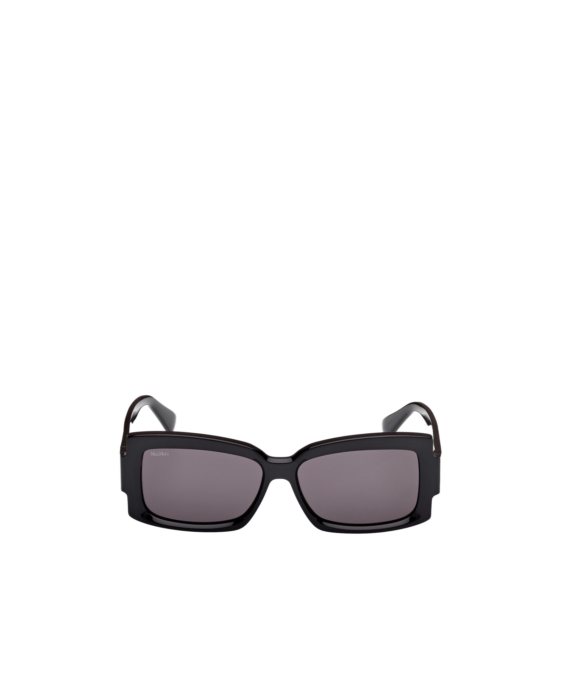 Max Mara Rectangle-frame Sunglasses In Gray