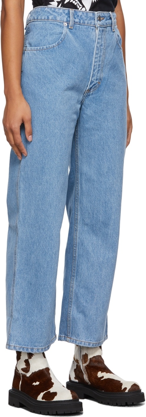 ECKHAUS LATTA WIDE LEG JEANS