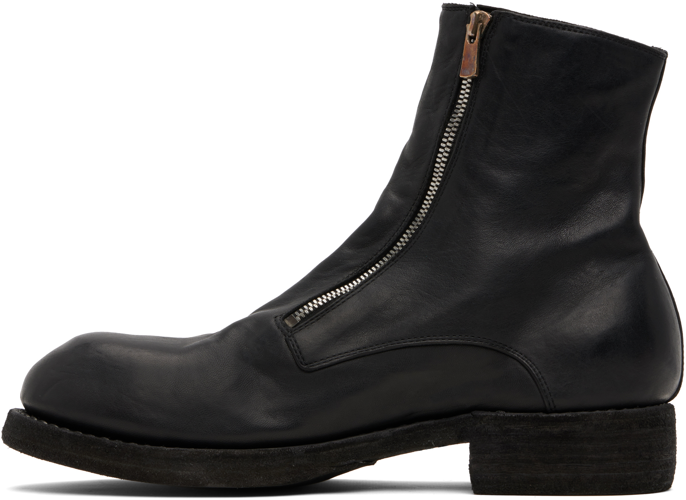 Guidi Gr07fz Ankle Boots In Black