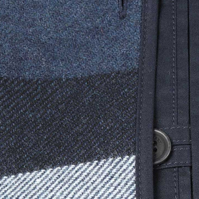 Burberry Inner Detachable Coat In Gray