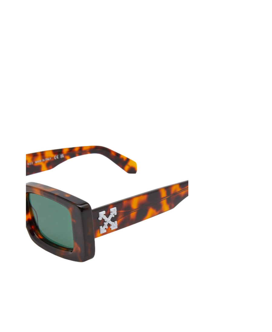 Off-white Arthur Tortoiseshell-design Sunglasses In Green