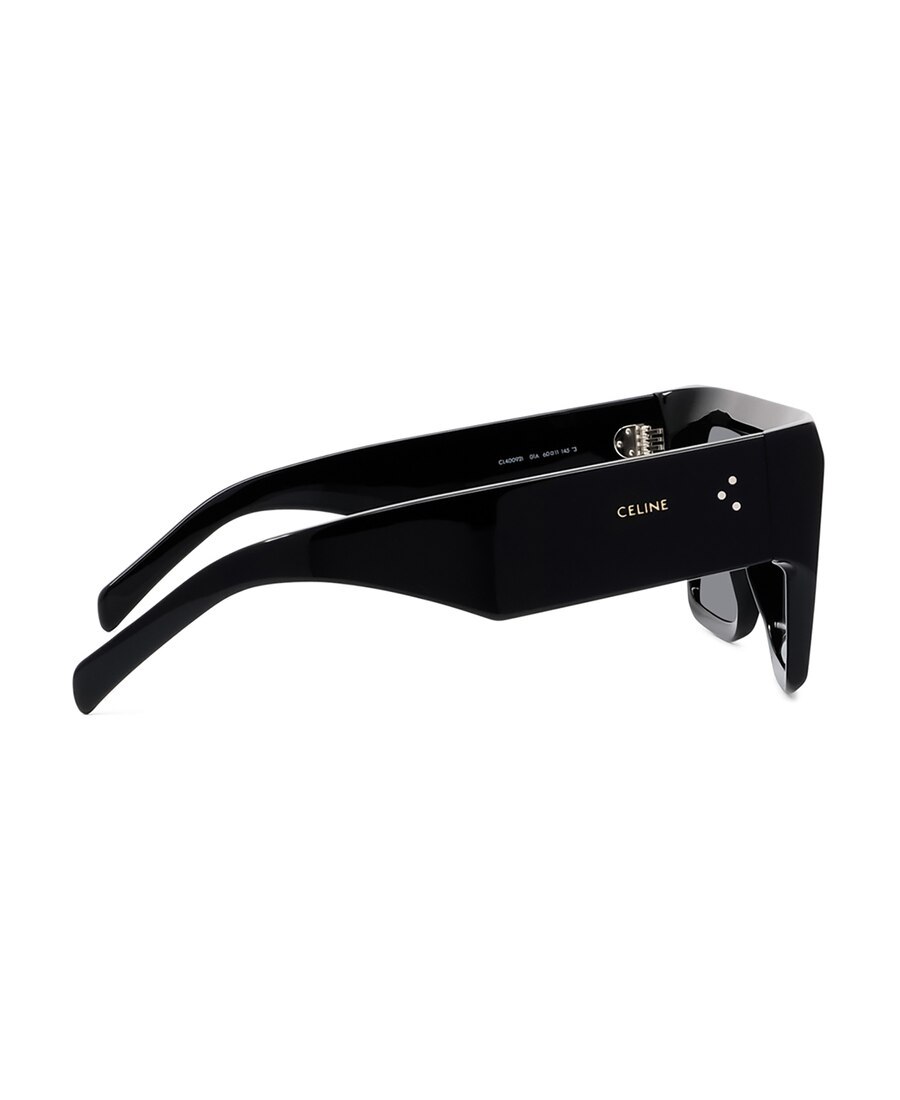 Celine Rectangular Sunglasses In Black