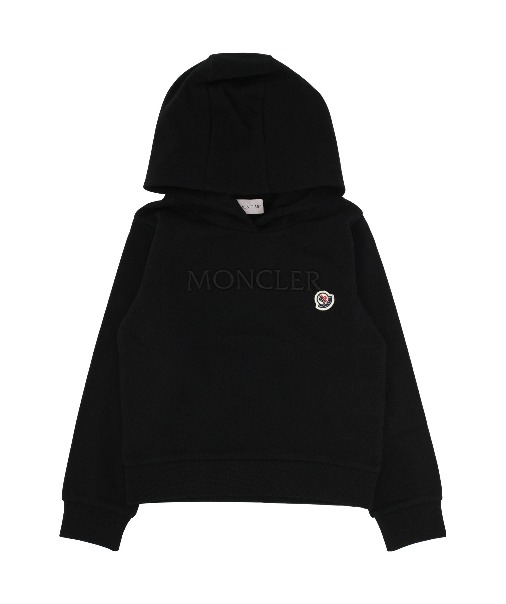 Moncler Hooded Sweater In Black