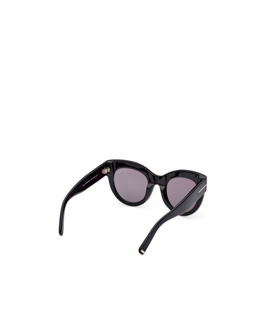 Tom Ford Lucilla 51mm Gradient Cat Eye Sunglasses In Black