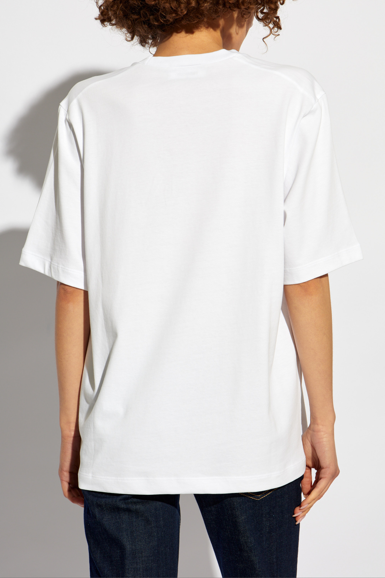Dsquared2 Icon Logo-embossed Cotton T-shirt In White
