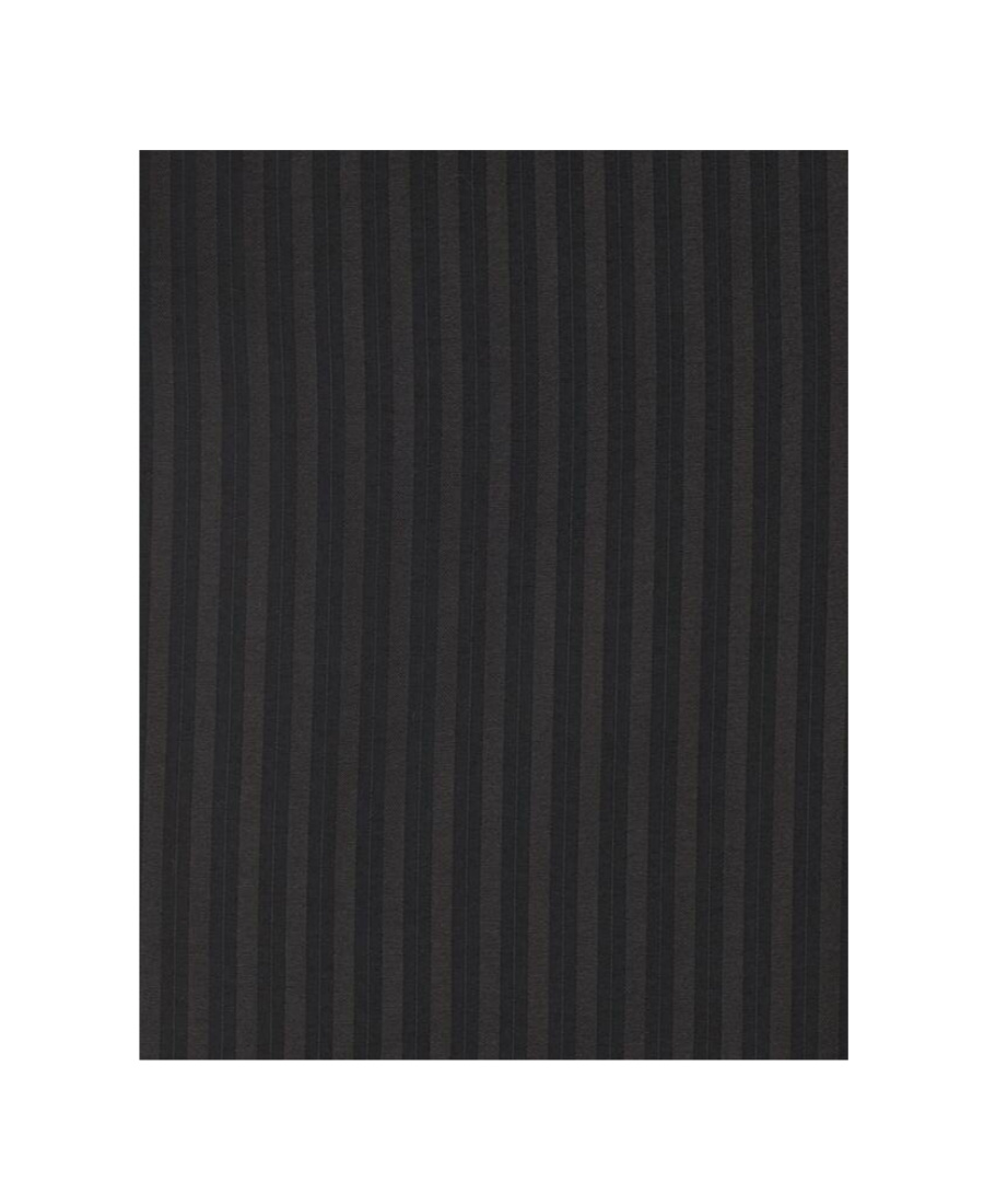Saint Laurent Pinstripe-pattern Wool Blend Midi Skirt In Black