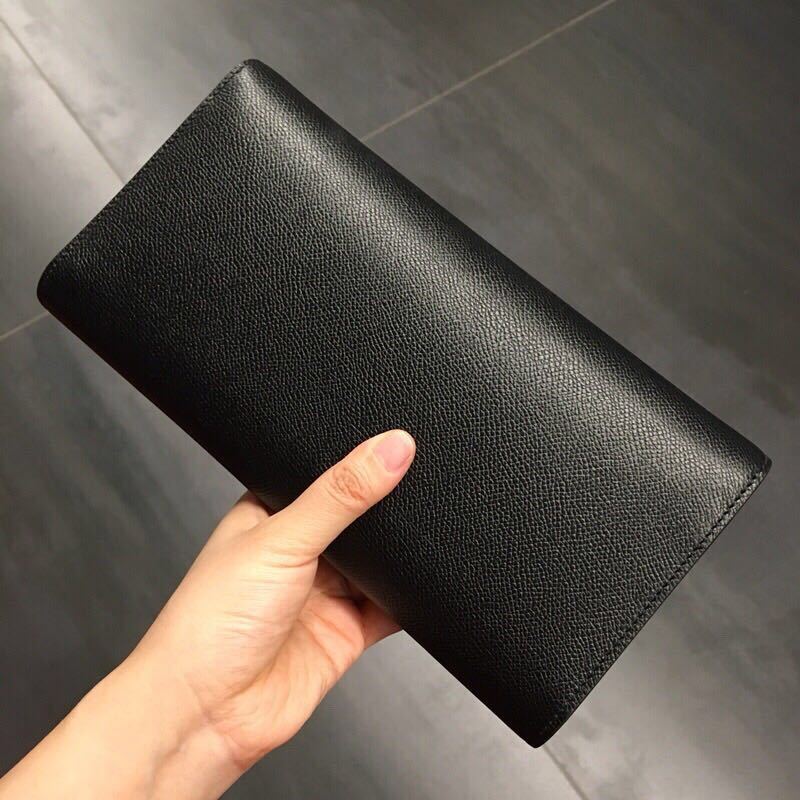 Ferragamo Flip-top Gancini 'wallet In Brown