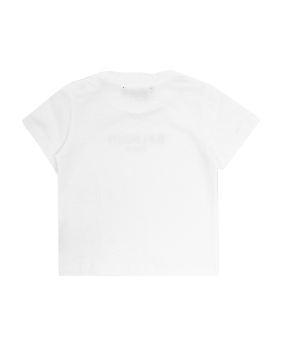 Balmain Logo-print T-shirt In White