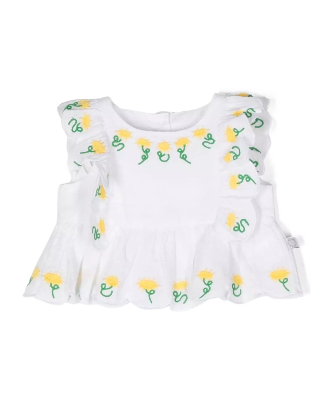 Stella Mccartney Sleeveless Blouse In White