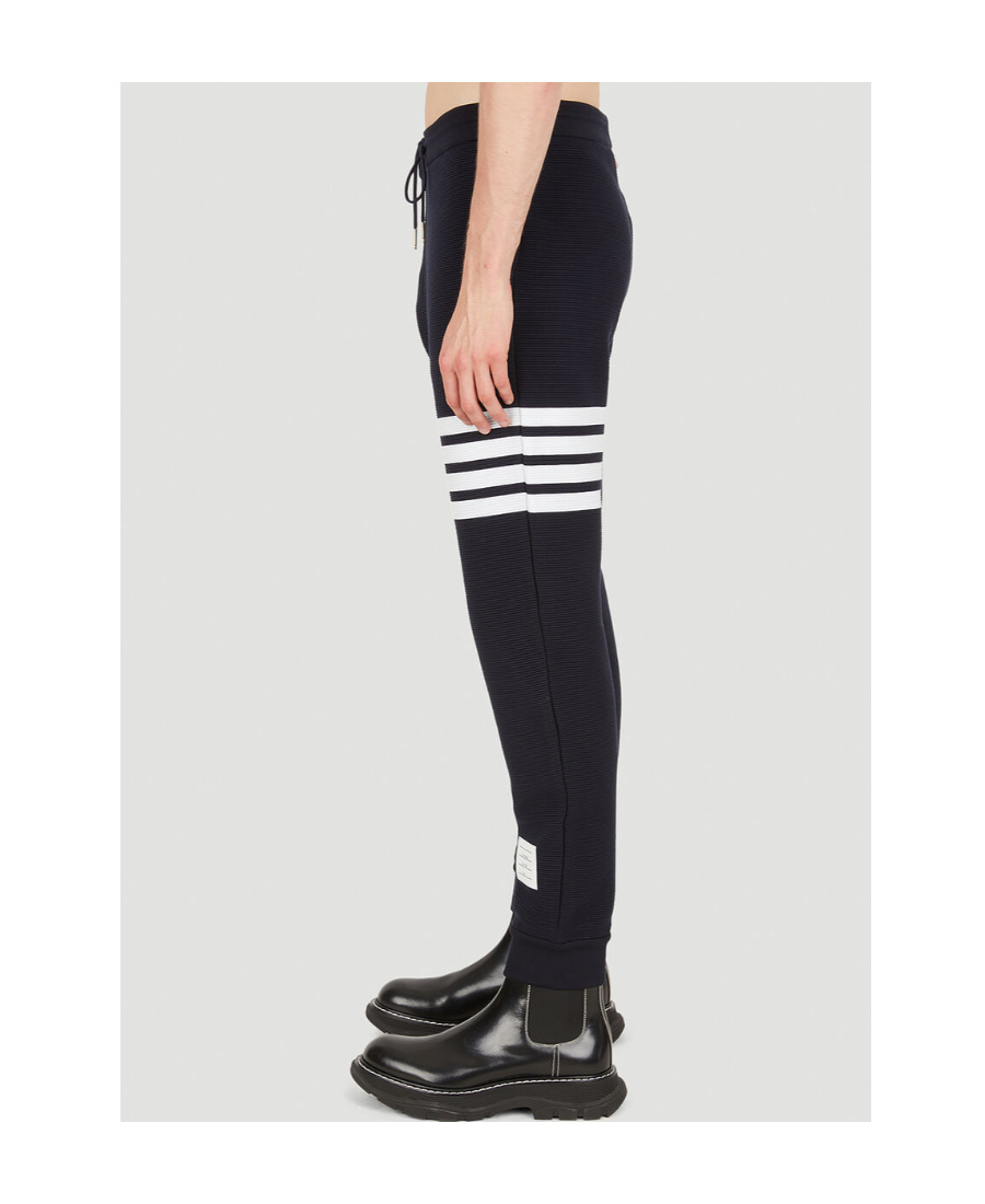 Thom Browne Striped Cotton-twill Straight-leg Pants