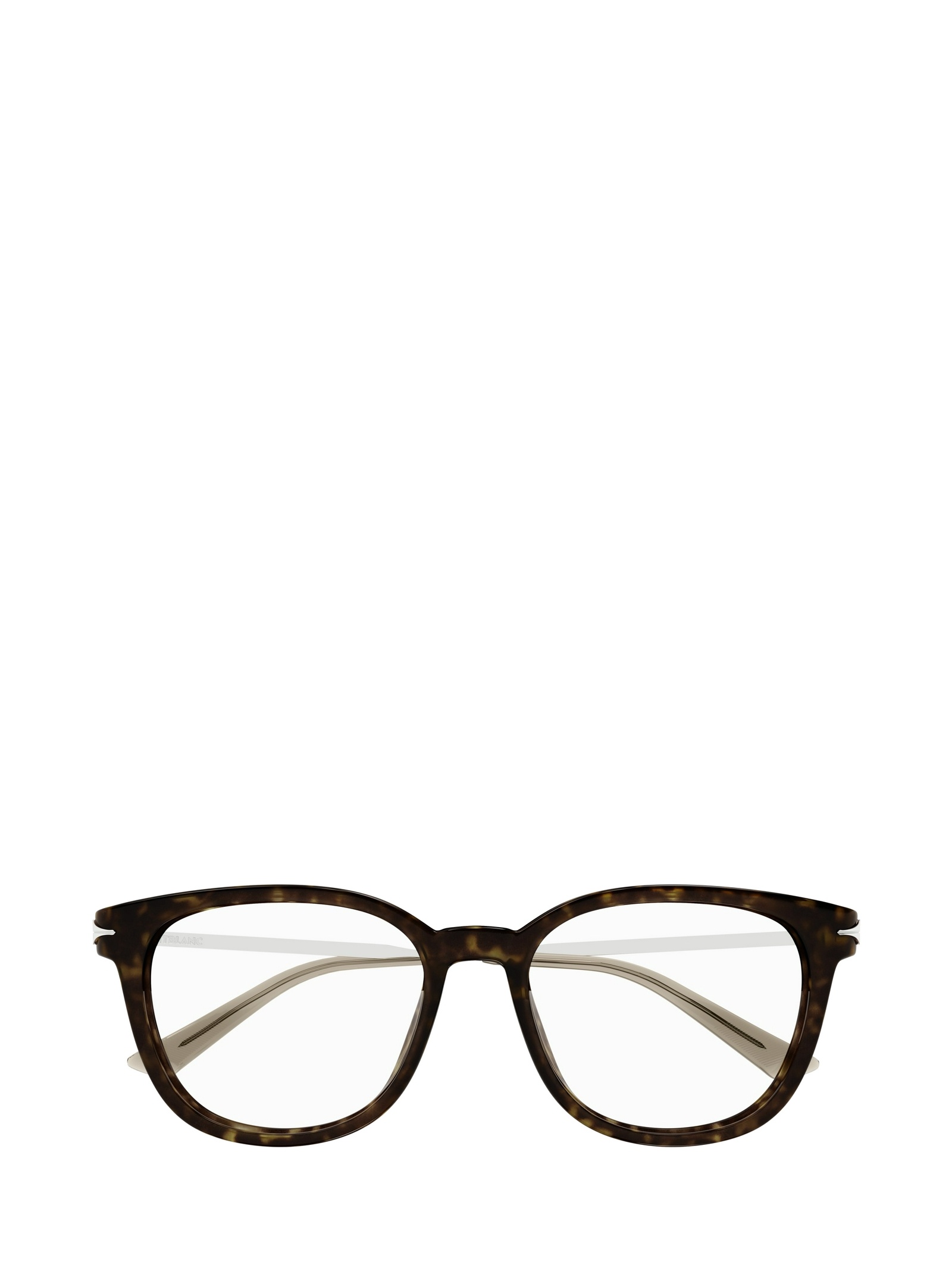 Montblanc Eyewear Square Frame Glasses In Burgundy