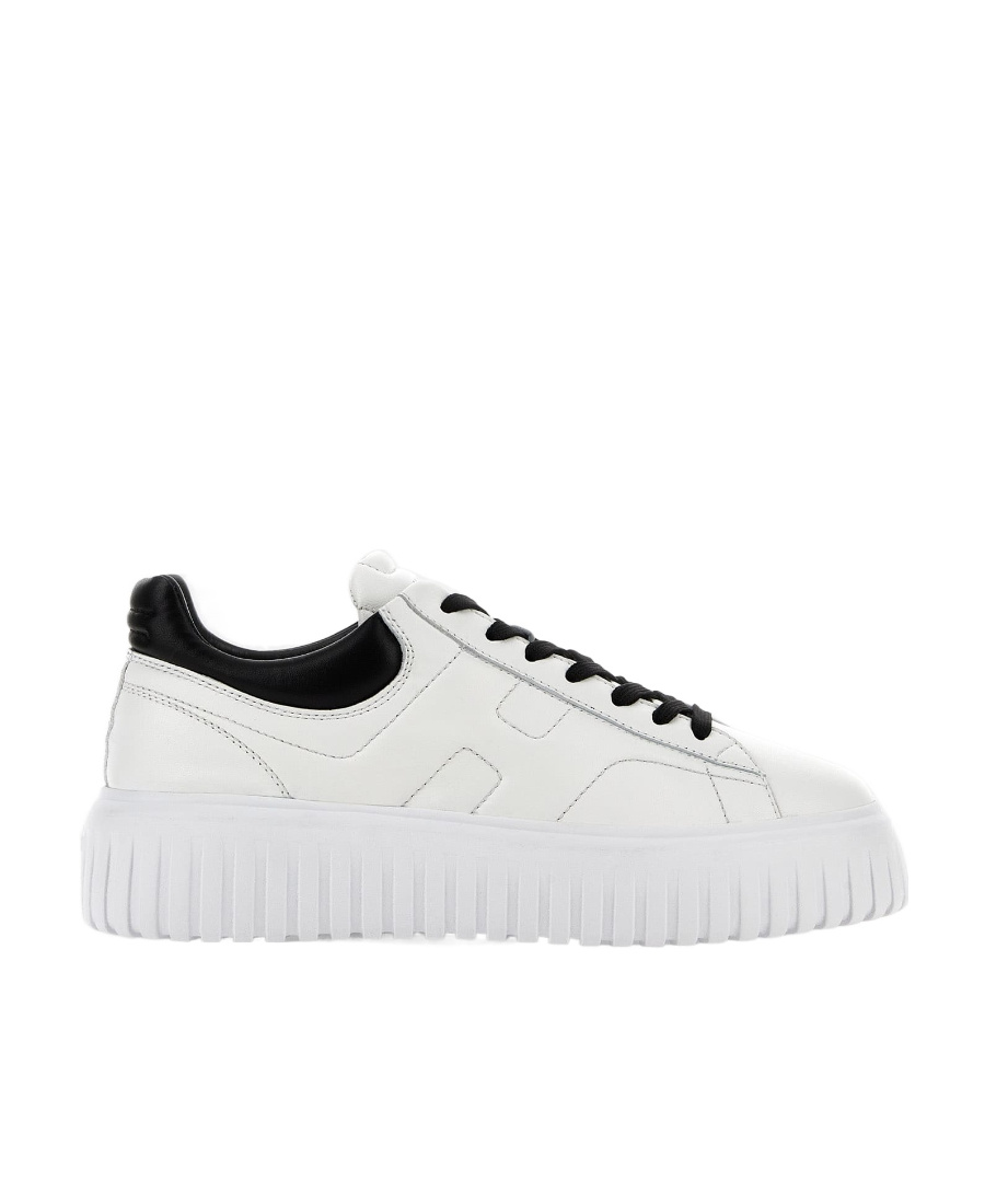Hogan H-stripes Low-top Sneakers In White