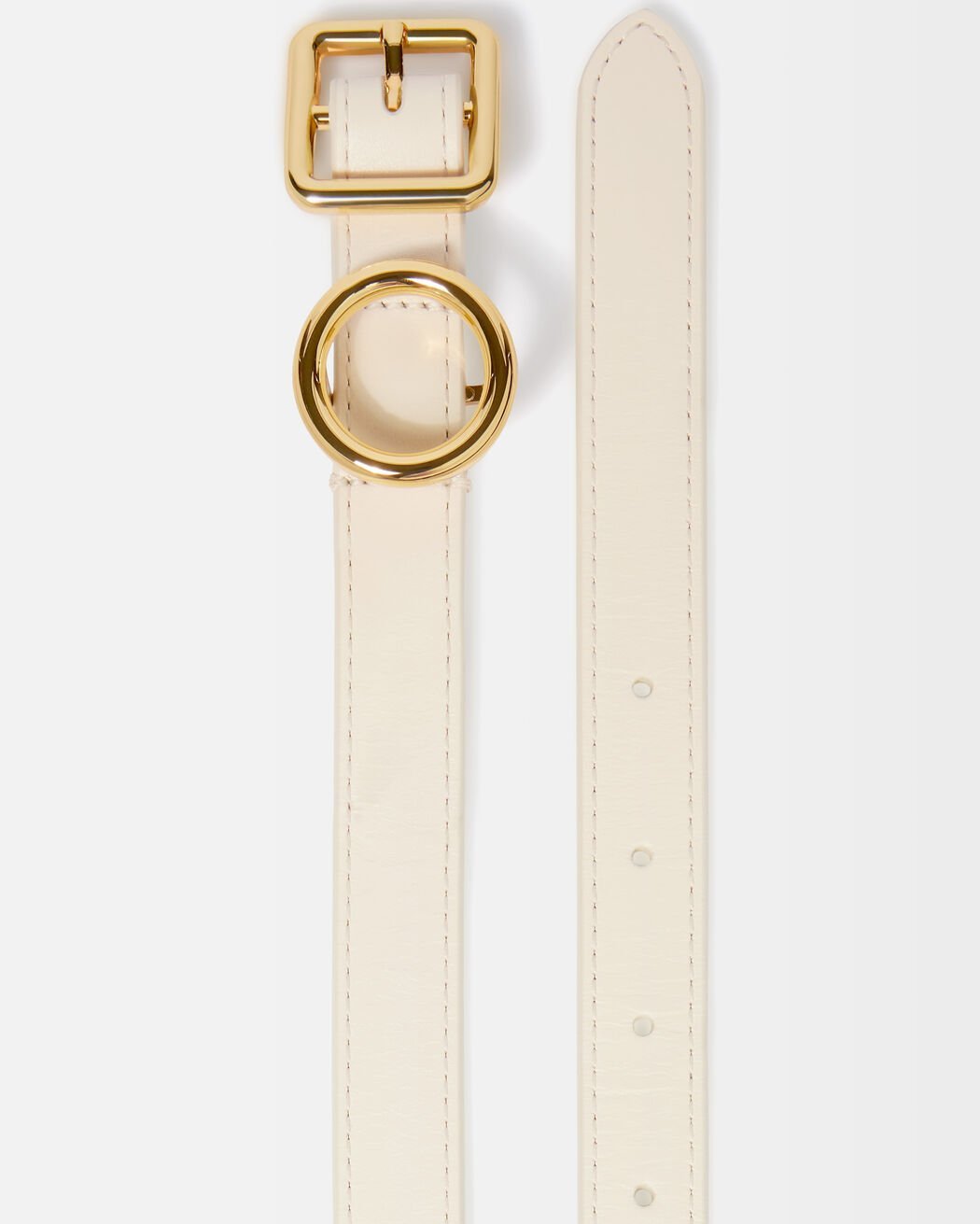 Jacquemus Regalo Thin Belt In White