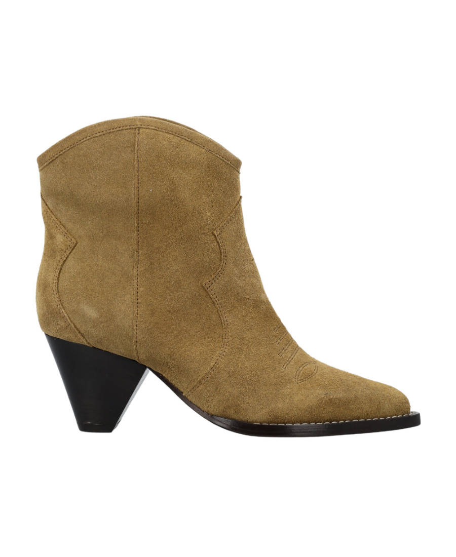 Isabel Marant Womens Grey Boots In Green