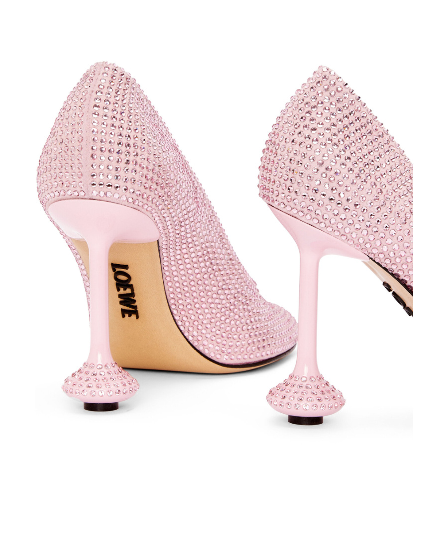 Loewe Toy 90mm Leather Pumps In Pink