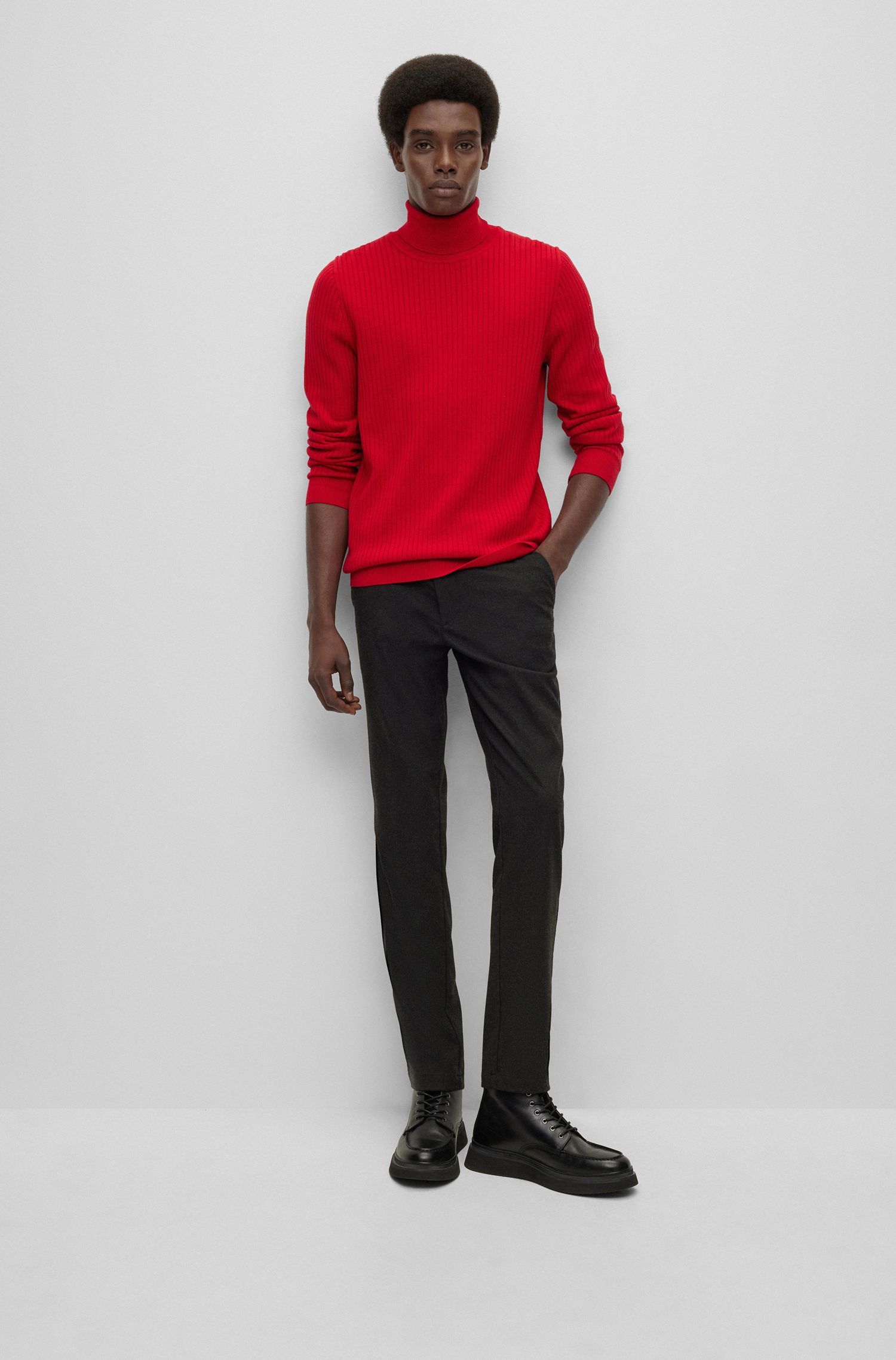 HUGO BOSS TURTLENECK SWEATER 