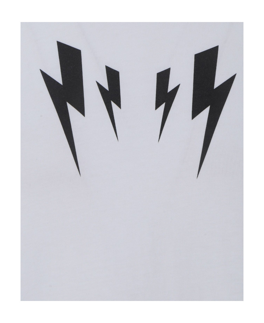 Neil Barrett Logo T-shirt In White