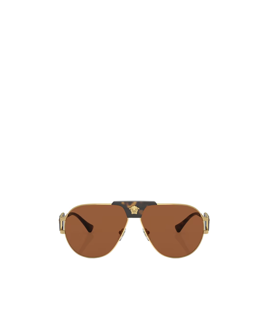 Versace Pilot-frame Tinted Sunglasses