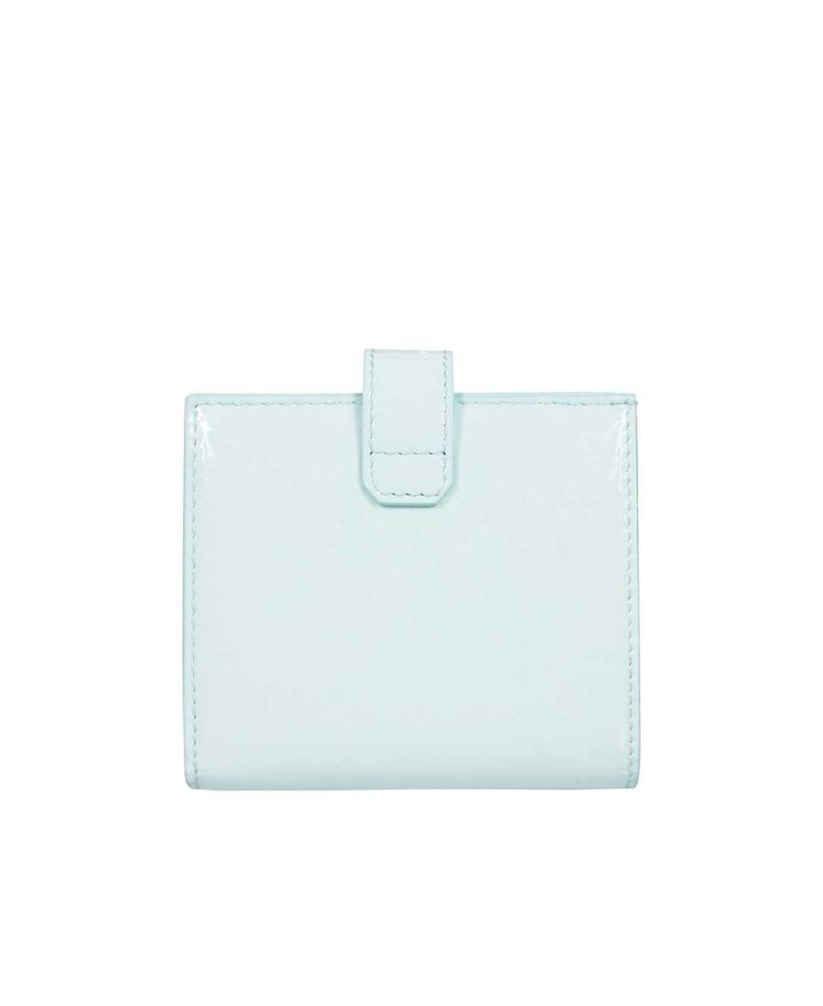 Givenchy Logo Double-folded Wallet In Green