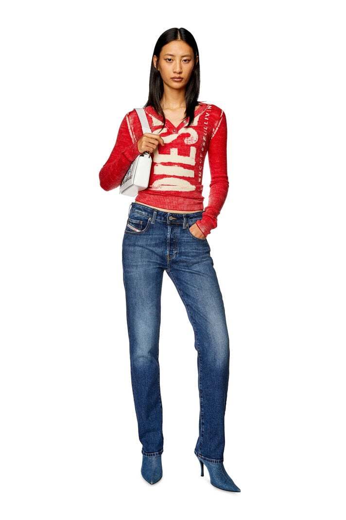 Diesel 1989 D-mine 09i28 Straight-leg Jeans In Blue