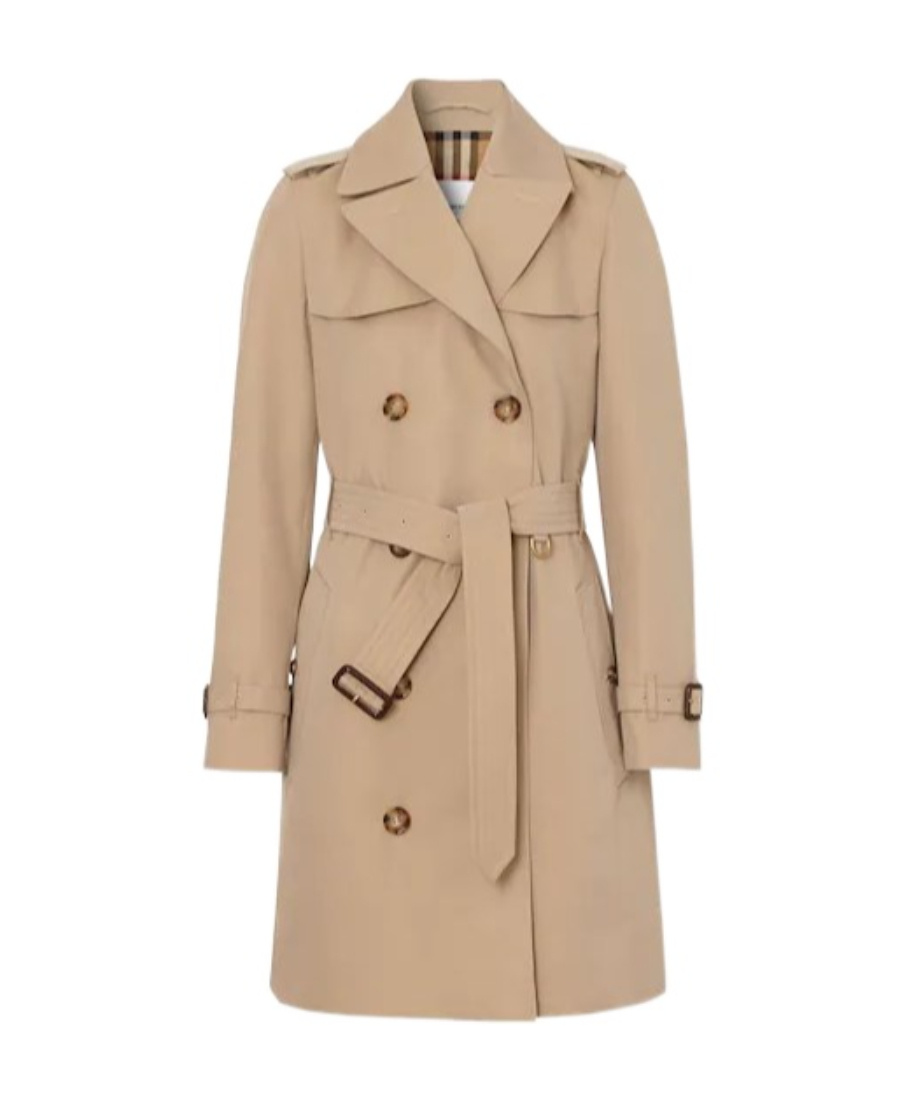 Burberry Beige The Short Islington Trench Coat