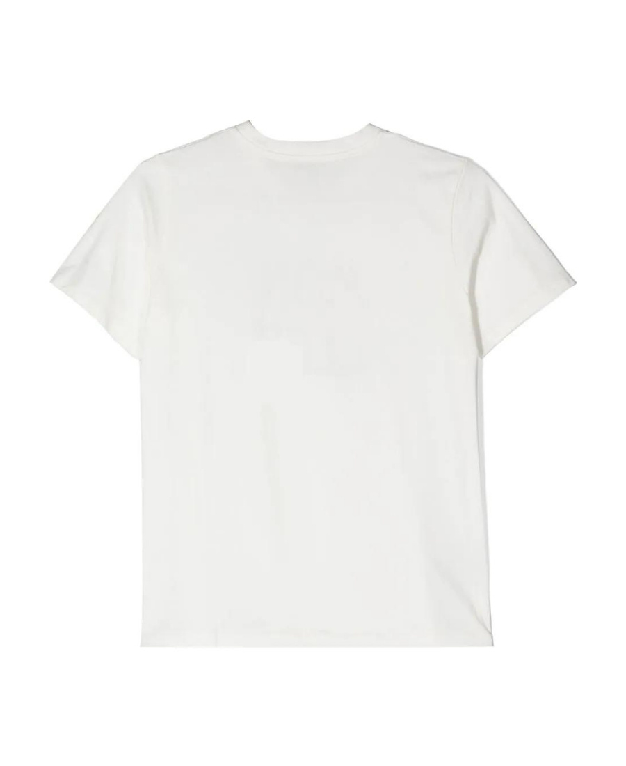 Moncler Logo Short-sleeved T-shirt In White