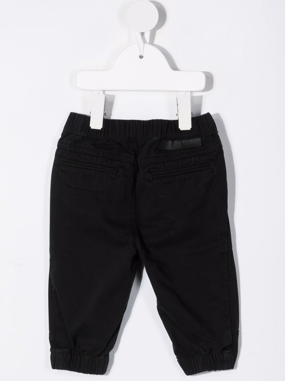 Stella Mccartney Drawstring Waist Cargo Trousers In Black