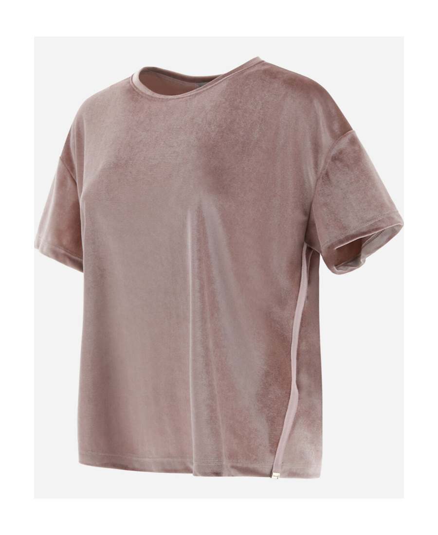 Herno Resort Short-sleeved T-shirt In Nude
